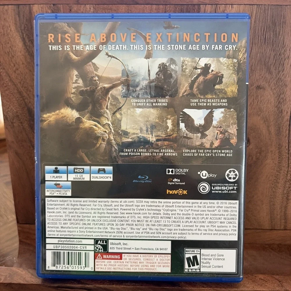 Far Cry Primal Standard Edition For PS4 - Sony PlayStation 4